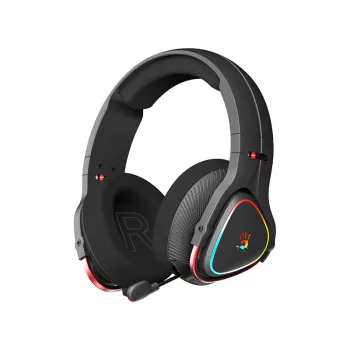 A4Tech Bloody MR710 RGB belaidis žaidimų ausinių rinkinys, juodos spalvos
