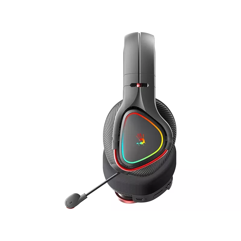 A4Tech Bloody MR710 RGB belaidis žaidimų ausinių rinkinys, juodos spalvos