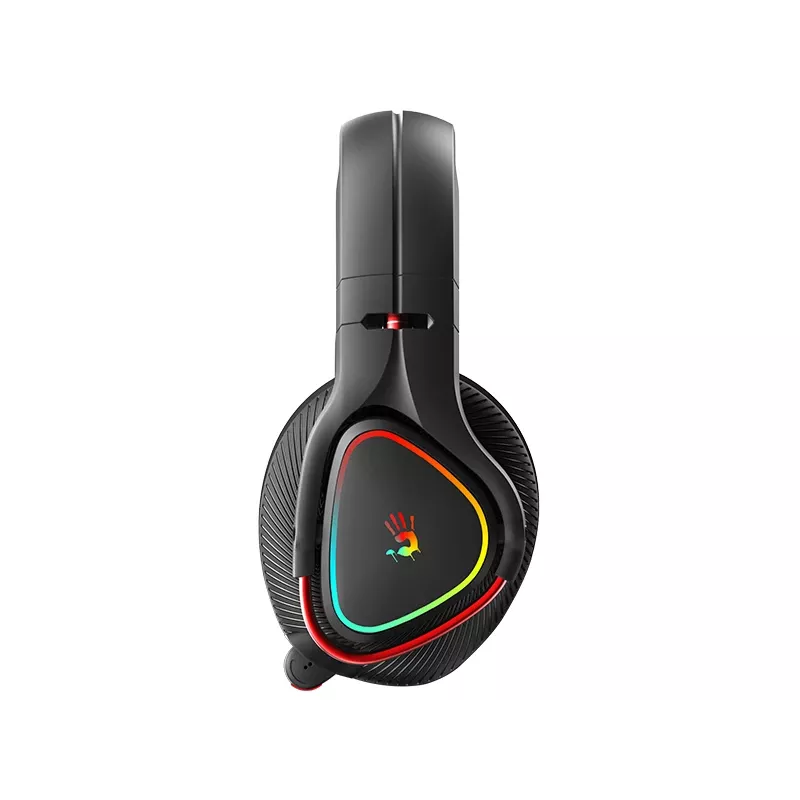 A4Tech Bloody MR710 RGB belaidis žaidimų ausinių rinkinys, juodos spalvos