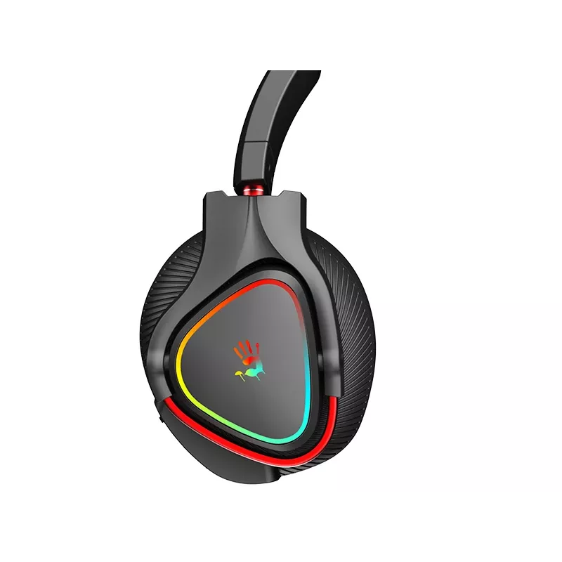 A4Tech Bloody MR710 RGB belaidis žaidimų ausinių rinkinys, juodos spalvos