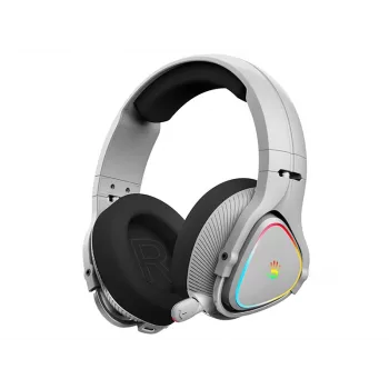 A4Tech Bloody MR710 RGB belaidžiai žaidimų ausinės, pilka