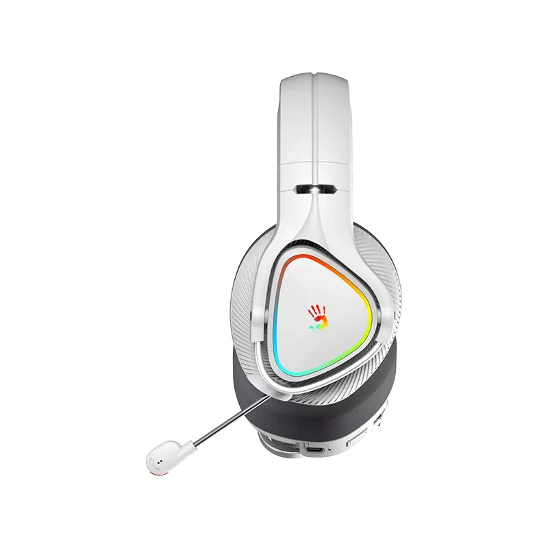 A4Tech Bloody MR710 RGB belaidžiai žaidimų ausinės, pilka