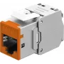 Goobay Keystone modulis RJ45 CAT 6A, STP, plonas, oranžinis (77947)
