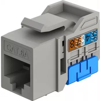 Goobay Keystone modulis RJ45 CAT 6A, UTP, Slim & Short (77951)
