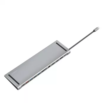 USB 3.2 stotelė USB-C, 12 prievadų, PD
