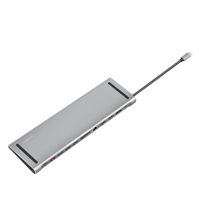 USB 3.2 stotelė USB-C, 12 prievadų, PD