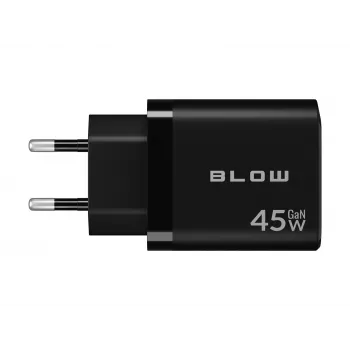 Sieninis įkroviklis USB-A USB-C PD 45W su laidu