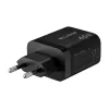 Sieninis įkroviklis USB-A USB-C PD 45W su laidu