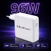 USB-C įkroviklis 96W 5V/20V 3A/4.8A QOLTEC