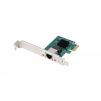 Tinklo plokštė PCI Express x1 1x RJ45 2.5Gb/s su žemo profilio laikikliu