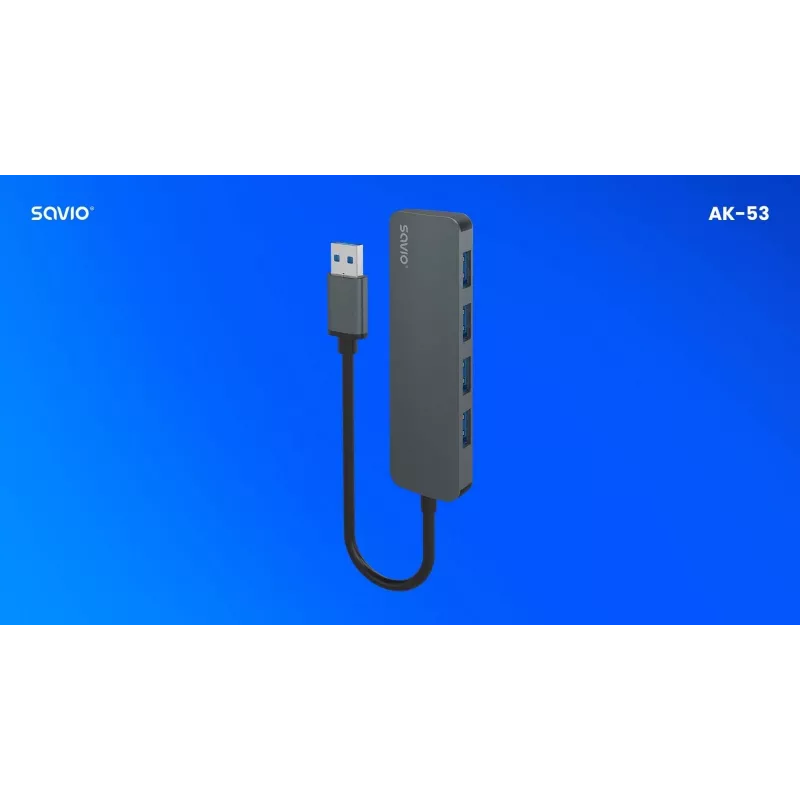 SAVIO AK053 USB 3.1 Gen.1 šakotuvas