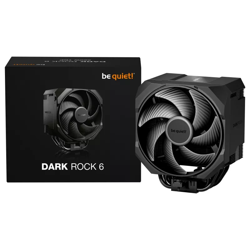 Oro aušintuvas be quiet! Dark Rock 6, AMD AM5/AM4, Intel 1851/1700/1200/1150/1151/1155