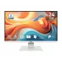 Monitorius MSI PRO MP241W E14V 23.8 colio / Full HD / Plokščias / 144 Hz / Baltas