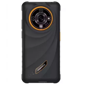 Hammer Iron 6 Oranžinis | 6,56 colio | IPS | 1612 x 720 pikselių | MediaTek Dimensity 6300 | 6 GB RAM | 128 GB | microSD | Dual SIM | 4G | 5G | 64 MP pagrindinė kamera