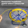Extralink kabelių traukimo strypas Pilot 10mm 150m stiklo pluošto FRP, sk. 10 mm, ilg. 150 m, geltonas