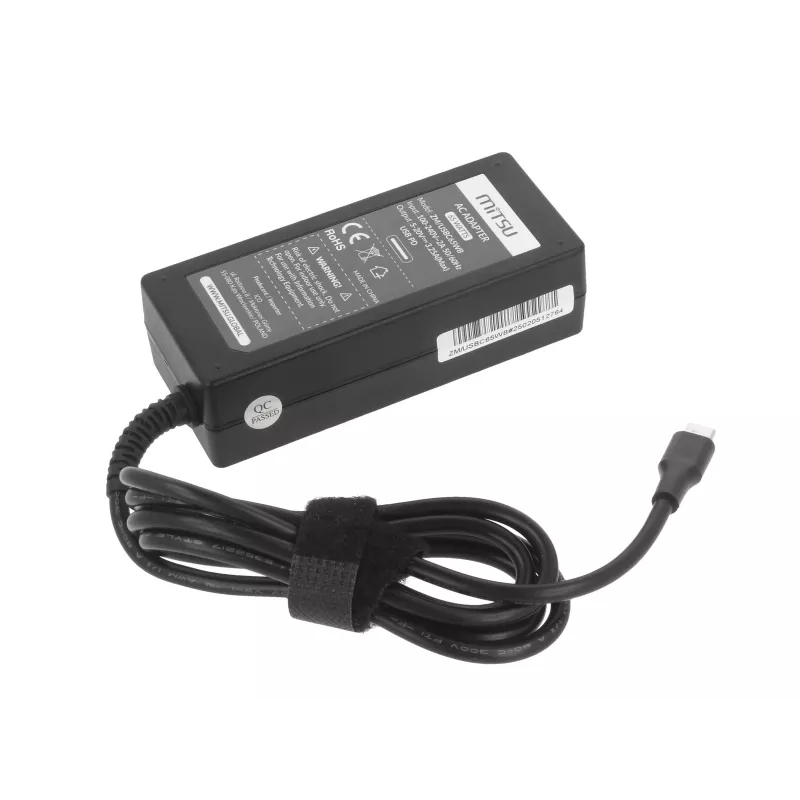 Nešiojamojo kompiuterio maitinimo blokas 65W USB-C PD