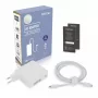 MITS 100W USB-C nešiojamojo kompiuterio maitinimo adapteris / įkroviklis 5V-9V-12V-15V/3A, 20V-28V/5A PD