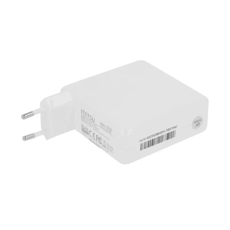 MITS 100W USB-C nešiojamojo kompiuterio maitinimo adapteris / įkroviklis 5V-9V-12V-15V/3A, 20V-28V/5A PD