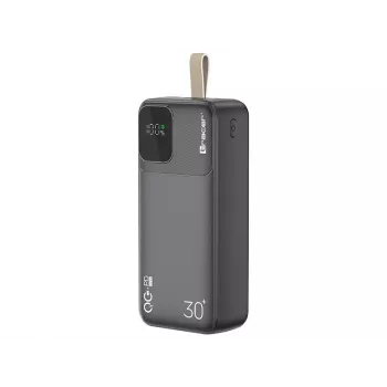 Tracer 47824 Prime-V3 30000mAh QC22.5W+PD20W Power Bank, juoda