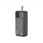 Tracer 47824 Prime-V3 30000mAh QC22.5W+PD20W Power Bank, juoda