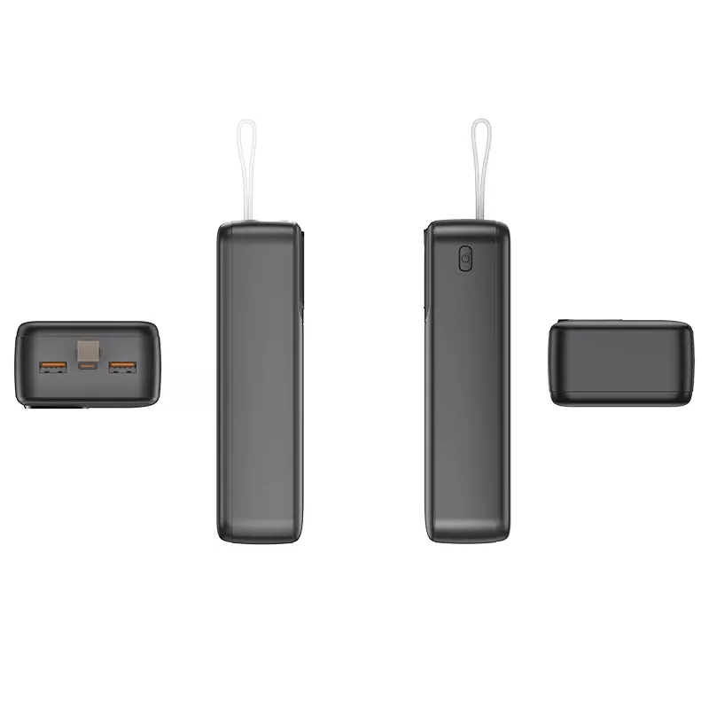 Tracer 47824 Prime-V3 30000mAh QC22.5W+PD20W Power Bank, juoda