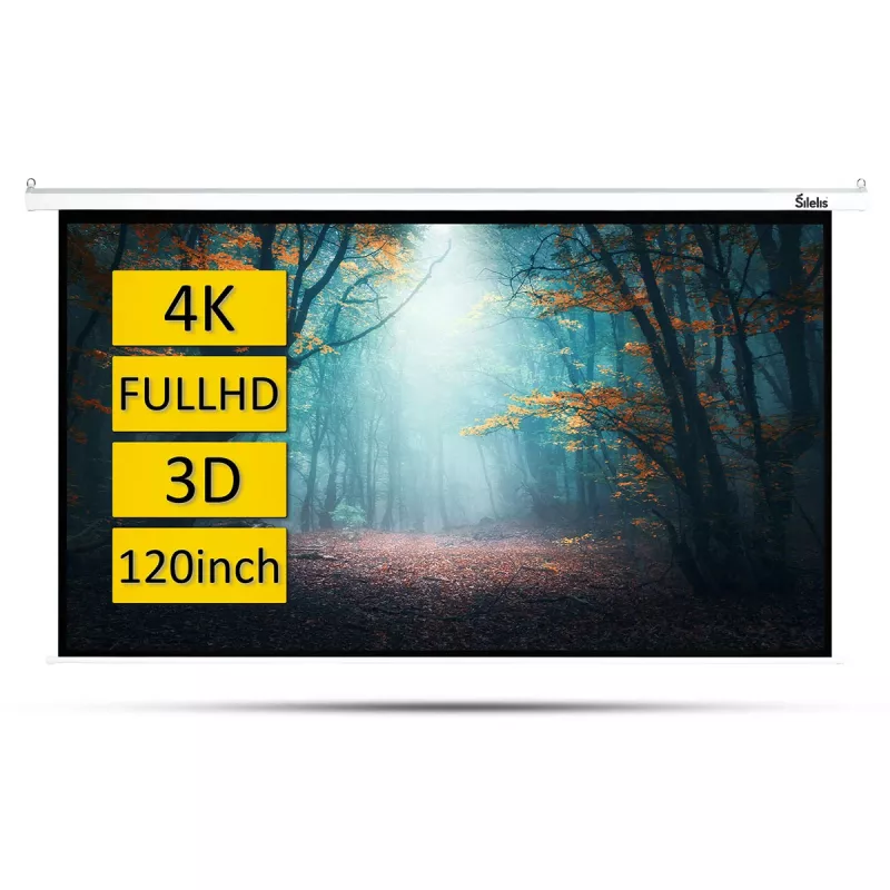 Silelis elektrinis ekranas 203x152 cm ESE-1