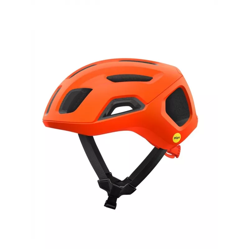 Dviračių šalmas POC Ventral Air MIPS, fluorescencinė oranžinė matinė, S dydis (50-56 cm)