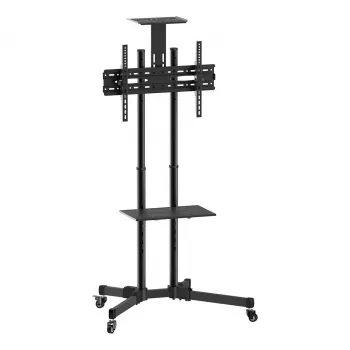 VALUE LCD-/TV-Rollstnder, 37-70 col., iki 50 kg, juoda
