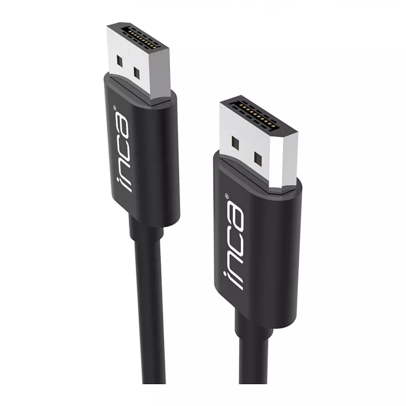INCA DisplayPort kabelis IDPD-20 DP > DP; 4K60Hz; 2,0m mažmeninė pakuotė