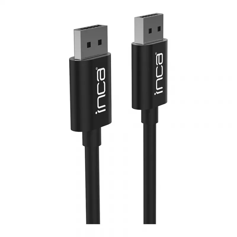 INCA DisplayPort kabelis IDPD-20 DP > DP; 4K60Hz; 2,0m mažmeninė pakuotė