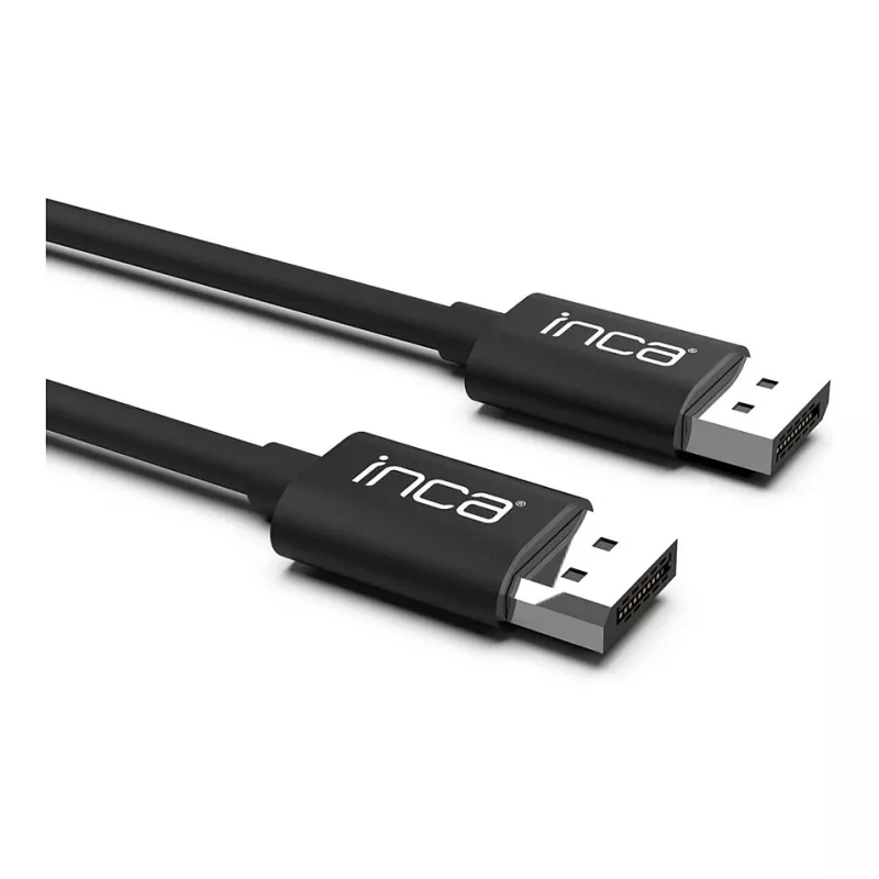 INCA DisplayPort kabelis IDPD-20 DP > DP; 4K60Hz; 2,0m mažmeninė pakuotė