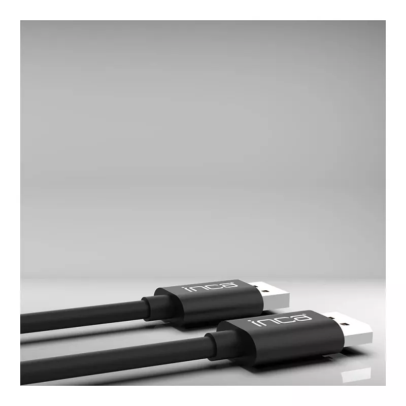 INCA DisplayPort kabelis IDPD-20 DP > DP; 4K60Hz; 2,0m mažmeninė pakuotė
