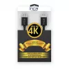 INCA DisplayPort kabelis IDPD-20 DP > DP; 4K60Hz; 2,0m mažmeninė pakuotė