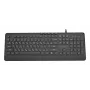 Gembird KB-MCH-05-CYRL daugiafunkcinė klaviatūra USB su kirilicos simboliais, juoda
