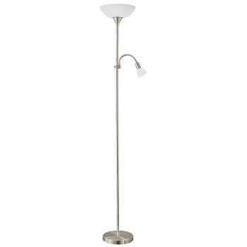 Stalinė lempa 82842 Opal Chrom E14/E27 25W