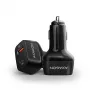 Automobilinis įkroviklis AXAGON PWC-PQ38 38W 2x USB-A+C