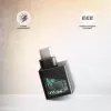 AXAGON ADE-MINIC USB-C 3.2 Gen 1 Gigabit Ethernet mini adapteris, juodas