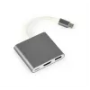 Gembird A-CM-HDMIF-02-SG USB grafikos adapteris 3840 x 2160 pikselių Pilka
