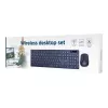 Gembird KBS-WCH-03 belaidžio klaviatūros ir pelės rinkinys, juodas