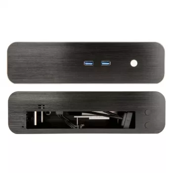 Akasa Euler S belaidis Thin-Mini-ITX korpusas, OEM - juodas