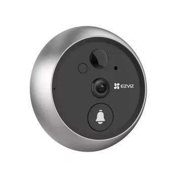Vaizdo domofono sistema EZVIZ DP2 2K 3 MP 10,9 cm (4,3 inch) sidabrinė