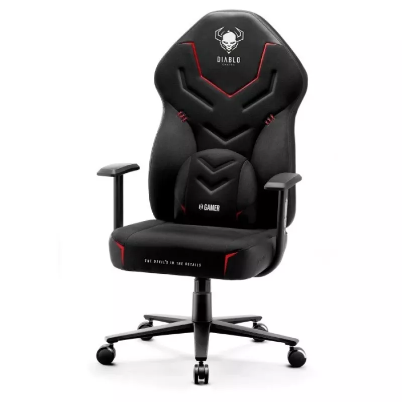 Diablo X-Gamer 2.0 Normal Size Dark Obsidian – žaidimų fotelis