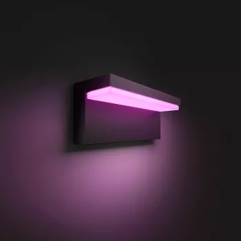 Philips Hue Nyro sieninis šviestuvas White & Cool Amb. 1000lm juodas