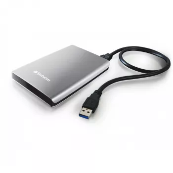 Verbatim Store 'n' Go USB 3.0 nešiojamas kietasis diskas 2TB sidabrinis