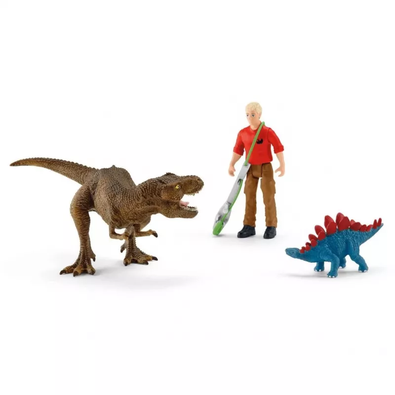 Schleich Dinozaurai 41465 Tiranozauras Rekso Ataka
