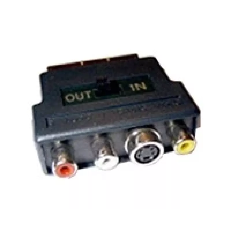 Adapteris EURO/SVHS-3RCA (CHINCH) Gembird