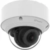 Hanwha Wisenet tinklinis kupolinis fotoaparatas 5 MP, 2592x1944, H.265, 3.2-10 mm, AI, IR, IK10, IP66