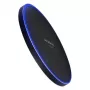 AXAGON WDC-P10T plonas belaidis greitojo įkrovimo padėklas, Qi 5/7.5/10W, micro USB