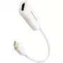 AXAGON RVDM-HI14NW - 0,15 m - Mini DisplayPort - HDMI - Kištukas - Lizdas - Tiesus