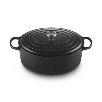 Le Creuset Signature ovali kepimo forma 35 cm juoda (21178350000430)